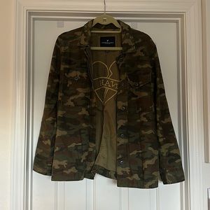 American Eagle Outfitters Jackets Coats American Eagle Camo